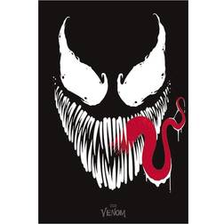 Venom Marvel Poster Face Multicolor Multicolor Night Light