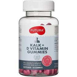 Futura Kalk + D Vitamin Gummies 50 stk