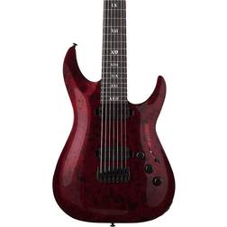 Schecter C-7 Apocalypse Red Reign 7-String Electric Guitar