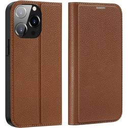 Dux ducis iPhone 14 Pro Max Skin X2 læder cover Brun