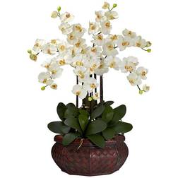 Nearly Natural 1201-CR Large Phalaenopsis Silk Flower