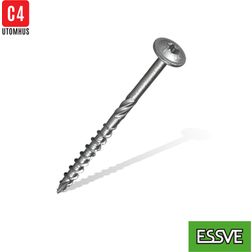 Essve Konstruktionsskruv-W WAF Huvud, CorrSeal C4 6,0x40, CS-100, TX30 100st