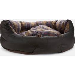 Barbour Lifestyle Wax Cotton Dog Bed 24' Olive