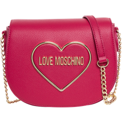 Love Moschino Heart Plaque Crossover Bag