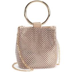 Jessica McClintock Gwen Ball Mesh Ring Wristlet Pouch