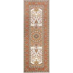 My Magic Carpet Zahara 2'6 X White, Brown, Orange