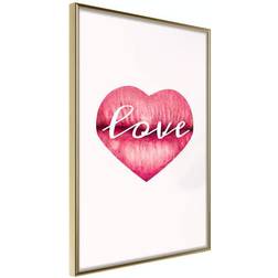 Artgeist Affisch Love Lips Poster