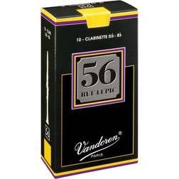 Vandoren 56 Rue Lepic Bb Clarinet Reed, 4 (10 Pack)