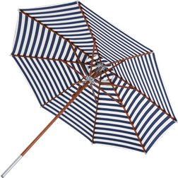Skagerak Atlantis parasol Ø330, Dark Blue Stripes