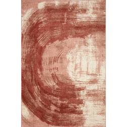 Loloi Spirit Rose Spice Rectangular: Pink, Red