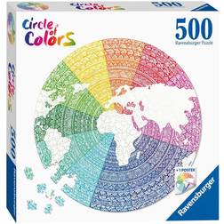 Ravensburger Circle of Colors Mandala 500 Pieces