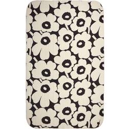 Marimekko Unikko Überdecke Schwarz, Beige (260x160cm)