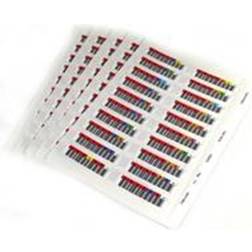 Quantum series 000601-000800 barcode labels LTO-6