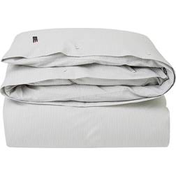 Lexington Pin Point Dynebetræk Beige, Hvid (200x140cm)