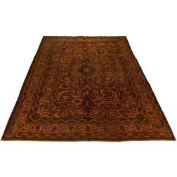 Arkiio Handknuten Persisk Vintagematta Tabriz Ull 288x398 Orange, Brun