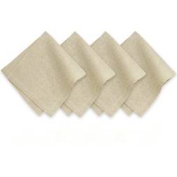 Villeroy & Boch La Classica Luxury Linen Cloth Napkin Gold, Yellow, Natural