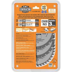 Cmt Rundsavsklingesæt 190x30 Z24-24-40 W C