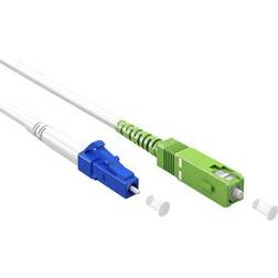 Goobay Fiberkabel 9/125 OS2 1m SC-APC/LC-UPC