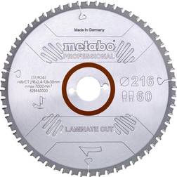 Metabo 4061792173781 628442000 Rundsavklinge laminate cut, kvalitet professional, til semistationære rundsav