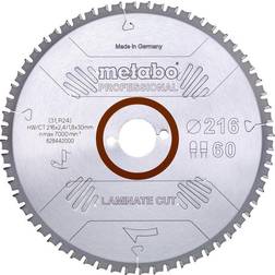 Metabo Laminate Cut Professional Sågblad 216 x 30 x 1.8 mm