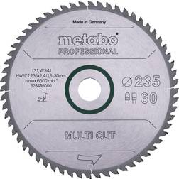 Metabo 4061792188549 628495000 Rundsavklinge multi cut, kvalitet professional, til håndrundsav