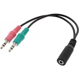 InLine iPhone/iPad headset kabel. 1.5m