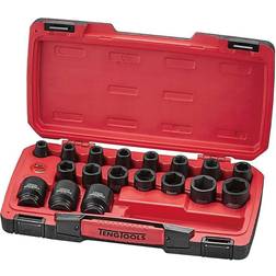 Teng Tools Slagtopsæt firkantet drivenhed T9222 Topnøgle