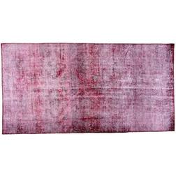 Arkiio Handknuten Persisk Vintagematta Tabriz 104x201 Röd, Rosa