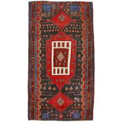 Arkiio Handknuten Persisk Kurdistan 134x256 Blå, Röd