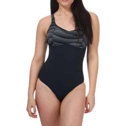 Speedo Womens Sculpture ContourLustre Printed Swimsuit