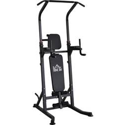 Homcom Adjustable Power Tower Multi-Functional Gym Station