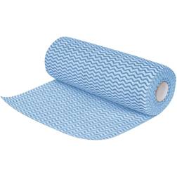 Jantex Non Woven Cloths Blue Pack of 100 CS806