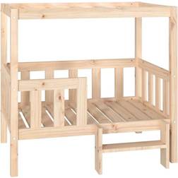 vidaXL Cuccia Per Cani 95.5x73.5x90 cm In Legno Massello Di Pino