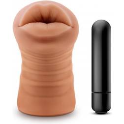 Isabella Masturbator Met Bullet Vibrator Mond Beige