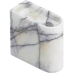 Northern Monolith Holder Low Marble Värmeljuslykta