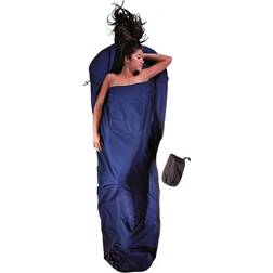 Cocoon Micro-Fleece MummyLiner Travel sleeping bag size 220 x 80/60 cm, blue