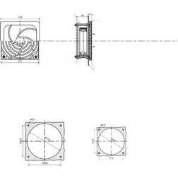 Schneider Electric Motor ventilator 35M3/T 230VAC