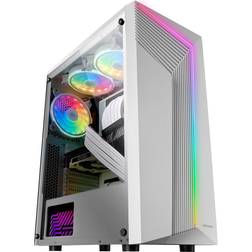 Mars Gaming MC-X7 Blanco Frontal ARGB Ventilador RGB 12cm