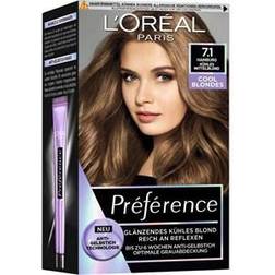 L'Oréal Paris Indsamling Préférence Cool Blondes Hårfarve 7.1 Hamburg/Cool Medium Blonde 1