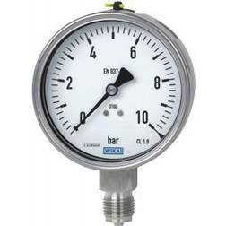 Wika Manometer Tp 213.53 ø63 G1/4b 0-6 Bar-nedad Glycerinfyldt