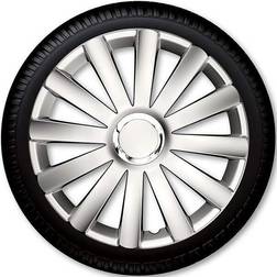 Avant 17" spyder pro silver hjulkapselsæt