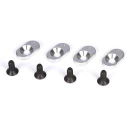 Losi Engine Mount Inserts & Screws, 20T (4) 5TT