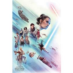 Pyramid International Wars The Rise of Skywalker Rey Cool Art Print Poster