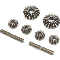 Diff Gear & Cross Pin Set Metal: 22X-4