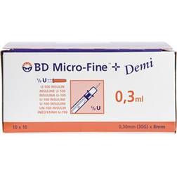 Becton Dickinson BD Micro-Fine 30G fri fragt