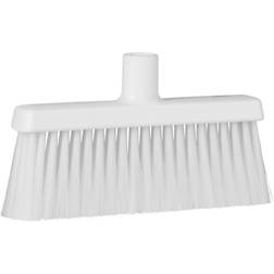 Vikan 31045 10" Broom- Soft/Stiff, White