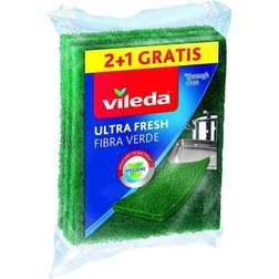 Vileda Svamp 3 Dele Grøn