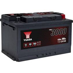 Yuasa SMF YBX3110 Bilbatteri 12 V 80 Ah