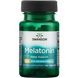 Swanson Melatonin Dual-Release 3mg 60 Stk.