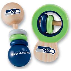 NFL Seattle Seahawks Baby Rattles (Set Of 2) Multi 2